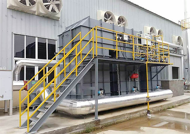 制藥廢氣風(fēng)量小、濃度高直接燃燒處理工程